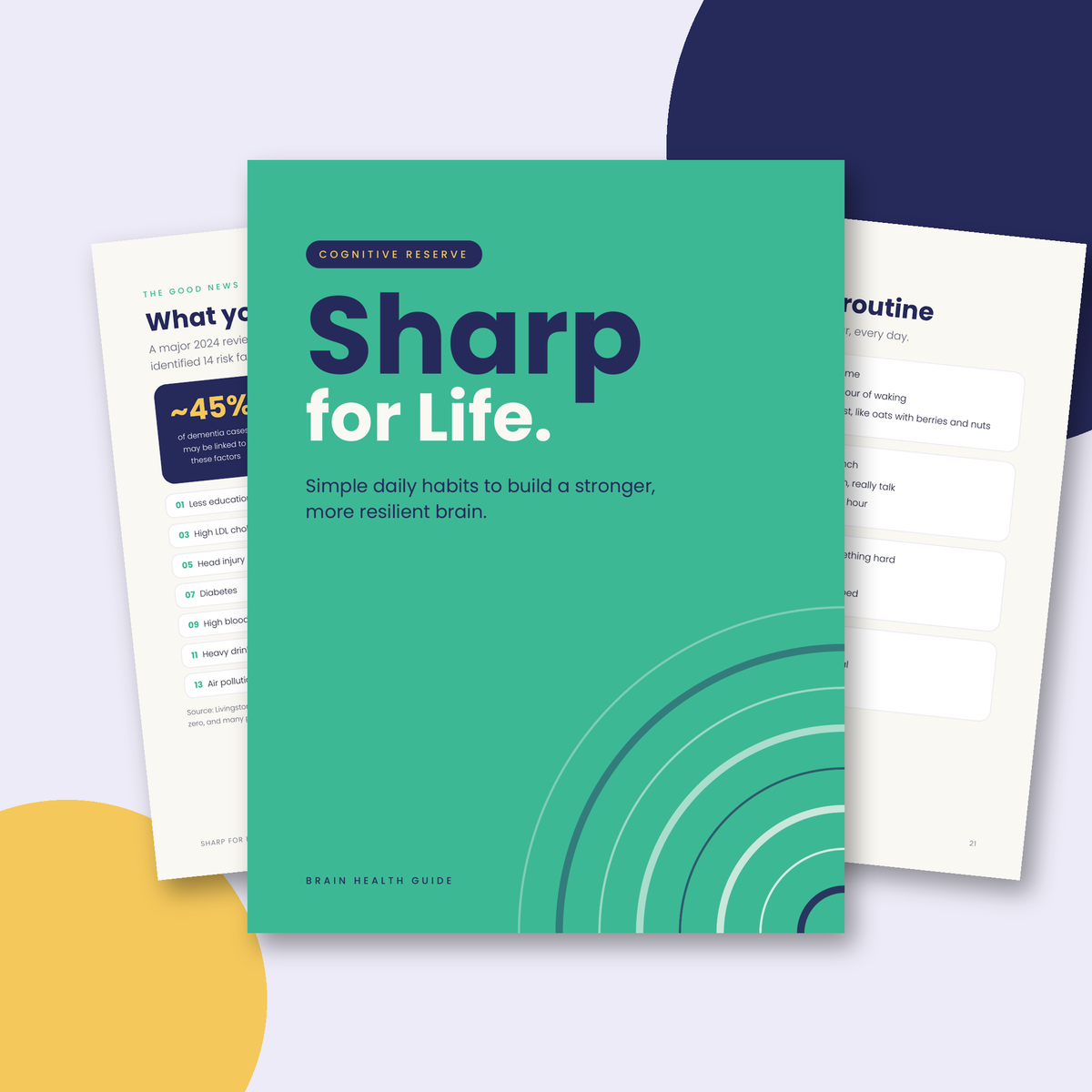 Sharp for Life. — Build Your Brain's Cognitive Reserve
