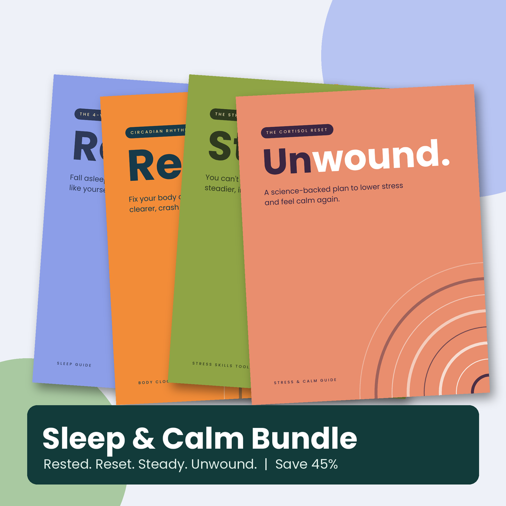 Sleep & Calm Bundle — Rested. Reset. Steady. Unwound.
