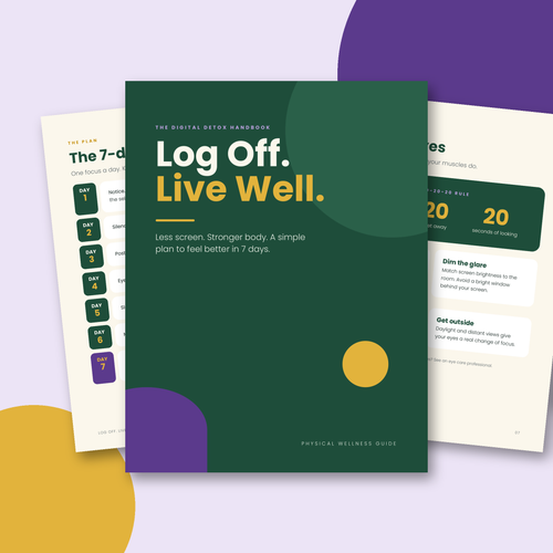Log Off. Live Well. — The 7-Day Digital Detox Guide